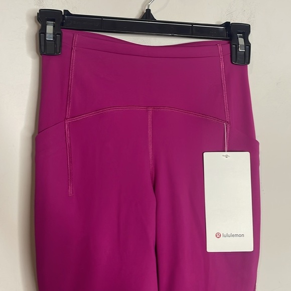 Lululemon | Women’s Swift Speed HR Crop 21” in Magenta Size 2 NWT - Picture 2 of 7